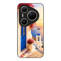 Θήκη Sonique Greek Island Muse Series για Huawei Pura 80 Ultra Ηλιοβασίλεμα Σαντορίνης