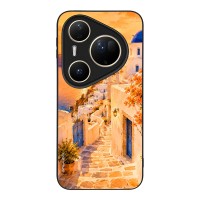 Θήκη Sonique Greek Island Muse Series για Huawei Pura 80 Ultra Ηλιοβασίλεμα στην Οία