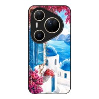 Θήκη Sonique Greek Island Muse Series για Huawei Pura 80 Ultra Σαντορινό Γαλάζιο