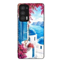Θήκη Sonique Greek Island Muse Series για Motorola Edge 20 5G Σαντορινό Γαλάζιο