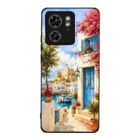 Θήκη Sonique Greek Island Muse Series για Motorola Edge 40 5G Ροδίτικο Λιμάνι