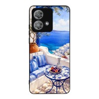 Θήκη Sonique Greek Island Muse Series για Motorola Edge 40 Neo 5G Θέα του Αιγαίου