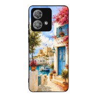 Θήκη Sonique Greek Island Muse Series για Motorola Edge 40 Neo 5G Ροδίτικο Λιμάνι