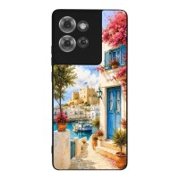 Θήκη Sonique Greek Island Muse Series για Motorola Edge 50 5G Ροδίτικο Λιμάνι