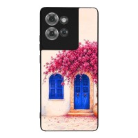 Θήκη Sonique Greek Island Muse Series για Motorola Edge 50 5G Ροζ Μπουκαμβίλια