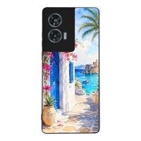 Θήκη Sonique Greek Island Muse Series για Motorola Edge 50 Fusion 5G Σοκάκι Ρόδου