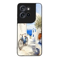 Θήκη Sonique Greek Island Muse Series για Motorola Edge 50 Neo 5G Πέρασμα στο Αιγαίο