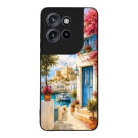 Θήκη Sonique Greek Island Muse Series για Motorola Edge 50 Neo 5G Ροδίτικο Λιμάνι