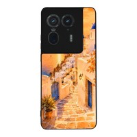 Θήκη Sonique Greek Island Muse Series για Motorola Edge 50 Ultra Ηλιοβασίλεμα στην Οία
