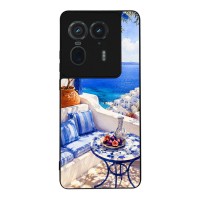 Θήκη Sonique Greek Island Muse Series για Motorola Edge 50 Ultra Θέα του Αιγαίου