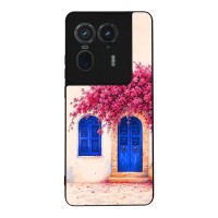 Θήκη Sonique Greek Island Muse Series για Motorola Edge 50 Ultra Ροζ Μπουκαμβίλια