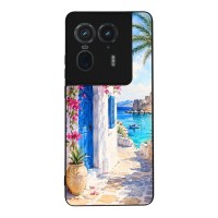Θήκη Sonique Greek Island Muse Series για Motorola Edge 50 Ultra Σοκάκι Ρόδου