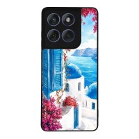 Θήκη Sonique Greek Island Muse Series για Motorola Edge 60 Fusion 5G Σαντορινό Γαλάζιο