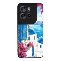 Θήκη Sonique Greek Island Muse Series για Motorola Edge 60 Neo 5G Σαντορινό Γαλάζιο