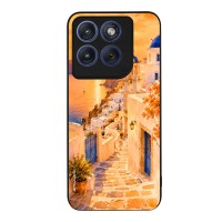 Θήκη Sonique Greek Island Muse Series για Motorola Edge 70 Fusion 5G Ηλιοβασίλεμα στην Οία