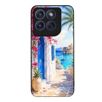Θήκη Sonique Greek Island Muse Series για Motorola Edge 70 Fusion 5G Σοκάκι Ρόδου