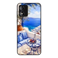 Θήκη Sonique Greek Island Muse Series για Motorola Moto E13 4G Θέα του Αιγαίου