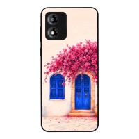 Θήκη Sonique Greek Island Muse Series για Motorola Moto E13 4G Ροζ Μπουκαμβίλια