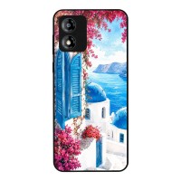 Θήκη Sonique Greek Island Muse Series για Motorola Moto E13 4G Σαντορινό Γαλάζιο