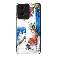 Θήκη Sonique Greek Island Muse Series για Motorola Moto G04 4G / Moto G04s 4G / Moto G24 4G / Moto G24 4G Power / Moto E14 4G Νησιώτικη Δροσιά