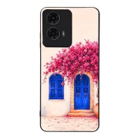 Θήκη Sonique Greek Island Muse Series για Motorola Moto G04 4G / Moto G04s 4G / Moto G24 4G / Moto G24 4G Power / Moto E14 4G Ροζ Μπουκαμβίλια