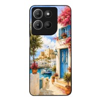 Θήκη Sonique Greek Island Muse Series για Motorola Moto G15 4G / Moto G15 Power Ροδίτικο Λιμάνι