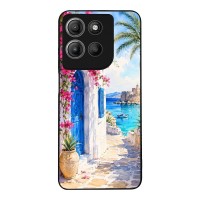 Θήκη Sonique Greek Island Muse Series για Motorola Moto G15 4G / Moto G15 Power Σοκάκι Ρόδου