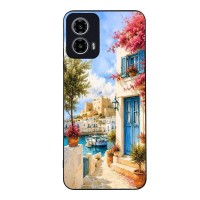 Θήκη Sonique Greek Island Muse Series για Motorola Moto G34 5G Ροδίτικο Λιμάνι
