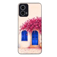 Θήκη Sonique Greek Island Muse Series για Motorola Moto G34 5G Ροζ Μπουκαμβίλια