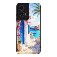Θήκη Sonique Greek Island Muse Series για Motorola Moto G35 5G Σοκάκι Ρόδου