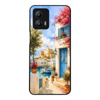 Θήκη Sonique Greek Island Muse Series για Motorola Moto G53 5G Ροδίτικο Λιμάνι