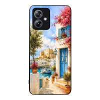 Θήκη Sonique Greek Island Muse Series για Motorola Moto G54 5G / Moto G54 5G Power Ροδίτικο Λιμάνι