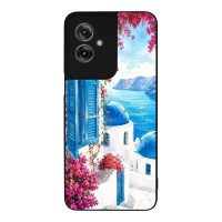 Θήκη Sonique Greek Island Muse Series για Motorola Moto G55 5G Σαντορινό Γαλάζιο