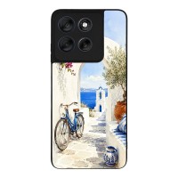 Θήκη Sonique Greek Island Muse Series για Motorola Moto G56 5G Πέρασμα στο Αιγαίο