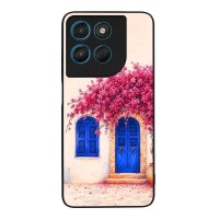 Θήκη Sonique Greek Island Muse Series για Motorola Moto G57 Power 5G / Moto G67 Power 5G Ροζ Μπουκαμβίλια