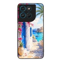 Θήκη Sonique Greek Island Muse Series για Motorola Moto G57 Power 5G / Moto G67 Power 5G Σοκάκι Ρόδου