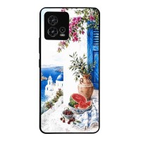 Θήκη Sonique Greek Island Muse Series για Motorola Moto G72 Νησιώτικη Δροσιά