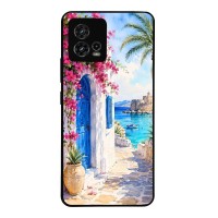 Θήκη Sonique Greek Island Muse Series για Motorola Moto G72 Σοκάκι Ρόδου
