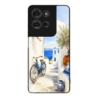 Θήκη Sonique Greek Island Muse Series για Motorola Moto G75 5G Πέρασμα στο Αιγαίο