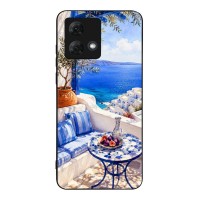 Θήκη Sonique Greek Island Muse Series για Motorola Moto G84 5G Θέα του Αιγαίου