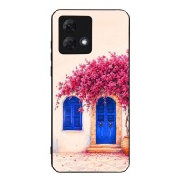Θήκη Sonique Greek Island Muse Series για Motorola Moto G84 5G Ροζ Μπουκαμβίλια