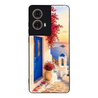 Θήκη Sonique Greek Island Muse Series για Motorola Moto G85 5G Ηλιοβασίλεμα Σαντορίνης
