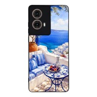 Θήκη Sonique Greek Island Muse Series για Motorola Moto G85 5G Θέα του Αιγαίου