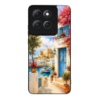 Θήκη Sonique Greek Island Muse Series για Motorola Moto G86 5G / Moto G86 5G Power Ροδίτικο Λιμάνι