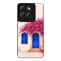Θήκη Sonique Greek Island Muse Series για Motorola Moto G86 5G / Moto G86 5G Power Ροζ Μπουκαμβίλια