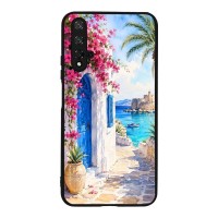Θήκη Sonique Greek Island Muse Series για Honor 20 / Nova 5T Σοκάκι Ρόδου