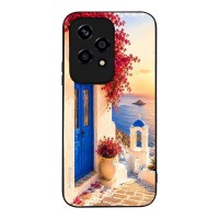 Θήκη Sonique Greek Island Muse Series για Honor 200 Lite 5G Ηλιοβασίλεμα Σαντορίνης