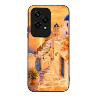 Θήκη Sonique Greek Island Muse Series για Honor 200 Lite 5G Ηλιοβασίλεμα στην Οία