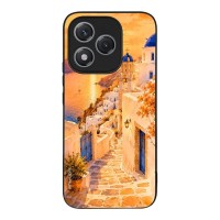 Θήκη Sonique Greek Island Muse Series για Honor 400 Lite 5G Ηλιοβασίλεμα στην Οία