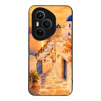 Θήκη Sonique Greek Island Muse Series για Honor 400 Pro 5G Ηλιοβασίλεμα στην Οία